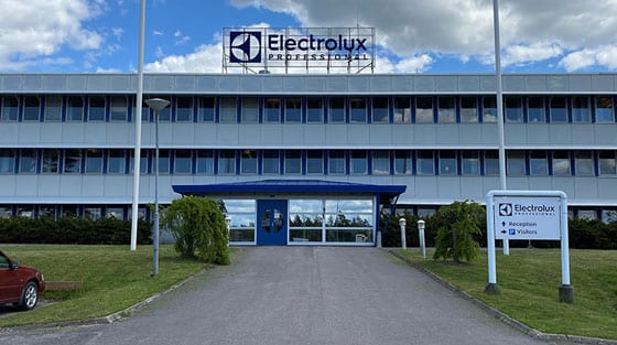 Electrolux-Professionals-fabrik-i-Ljungby Electrolux Professional Ljungby