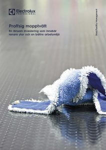 OPL Mopptvättmaskin broschyr