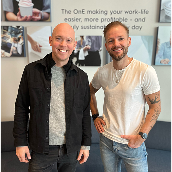 Träffa Klas Lindberg och Sebastian Gibrand i Electrolux Professionals monter under Fastfood & Café & Restaurant Expo Träffa Klas Lindberg och Sebastian Gibrand i Electrolux Professionals monter under Fastfood & Café & Restaurant Expo
