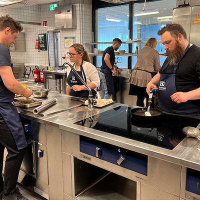 Årets Skolkock 2021 vinnardag hos Electrolux Professional_2 Årets Skolkock 2021 i Framtidens Kök under vinnardagen